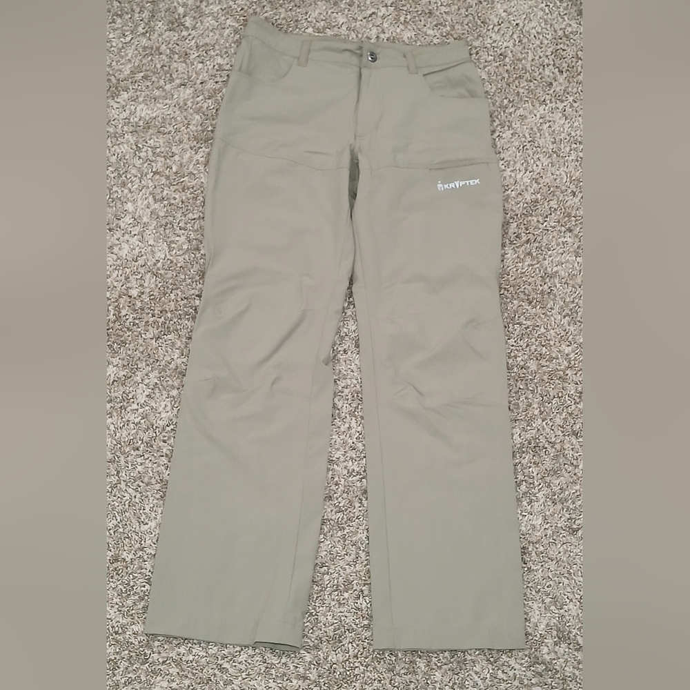 Kryptek Battlefield to Backfield Khaki Cargo Pants Size 32 Regular